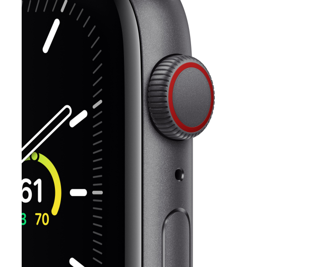 Apple Watch SE 44/Space Gray Aluminium/CharcoalSport LTE - 595347 - zdjęcie 2